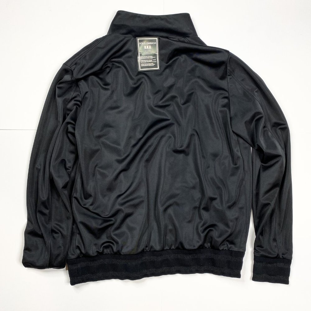 Dolce & Gabanna Logo Plaque Men Bomber Jacket - Picture 2 of 7